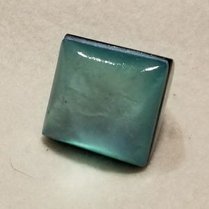 Resin and wood statement ring